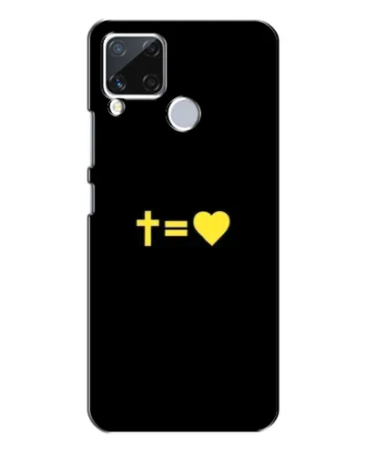 Чохол для Realme C15 з картинкою «Серце та Хрест» Чохол для Realme C15 з картинкою «Серце та Хрест»