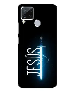 Чохол для Realme C15 з картинкою «Меч Духа Jesus»