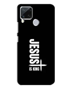 Чохол для Realme C15 з картинкою «Вертикаль віри Jesus»