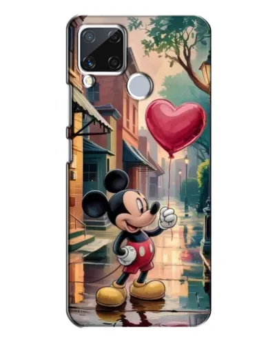 Чехол для Realme C15 с картинкой «Микки и шарик-сердце» Чехол для Realme C15 с картинкой «Микки и шарик-сердце»