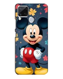 Чехол для Realme C15 с картинкой «Осенний Mickey Mouse»