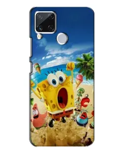 Чехол для Realme C15 с картинкой «Развлечения на пляже»