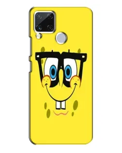 Чохол для Realme C15 з картинкою «Мінімалістичний Спанч Боб»