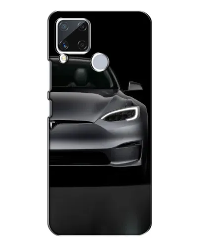 Чехол для Realme C15 с картинкой «Tesla Model S Look» Чехол для Realme C15 с картинкой «Tesla Model S Look»
