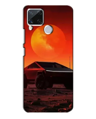 Чехол для Realme C15 с картинкой «Cybertruck на Марсе» Чехол для Realme C15 с картинкой «Cybertruck на Марсе»
