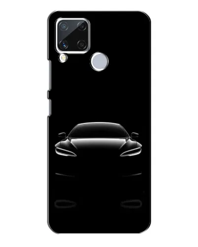 Чехол для Realme C15 с картинкой «Силуэт Tesla Night» Чехол для Realme C15 с картинкой «Силуэт Tesla Night»