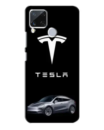 Чехол для Realme C15 с картинкой «Tesla Model Y» Чехол для Realme C15 с картинкой «Tesla Model Y»