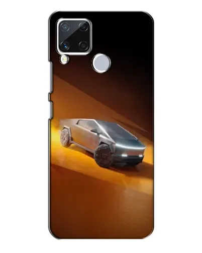 Чехол для Realme C15 с картинкой «Cybertruck в пустыне» Чехол для Realme C15 с картинкой «Cybertruck в пустыне»