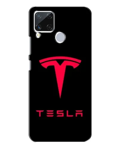 Чехол для Realme C15 с картинкой «Tesla Red Logo» Чехол для Realme C15 с картинкой «Tesla Red Logo»