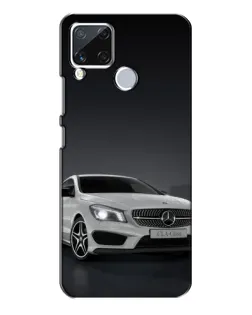 Чехол для Realme C15 с картинкой «Mercedes AMG GT Silver»