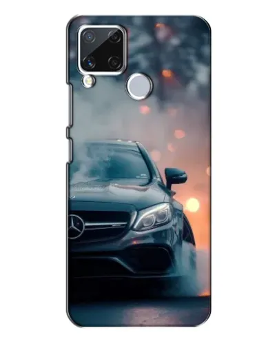 Чохол для Realme C15 з картинкою «Mercedes — нічне місто» Чохол для Realme C15 з картинкою «Mercedes — нічне місто»