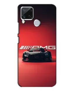 Чохол для Realme C15 з картинкою «Mercedes AMG — червона лінія»