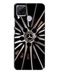 Чехол для Realme C15 с картинкой «Диск Mercedes»