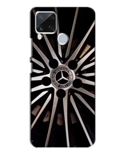 Чехол для Realme C15 с картинкой «Диск Mercedes»