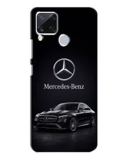 Чохол для Realme C15 з картинкою «Mercedes — решітка радіатора»