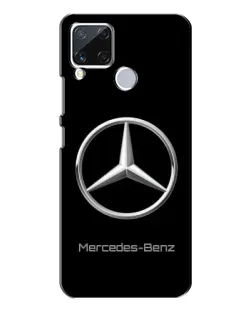 Чохол для Realme C15 з картинкою «Mercedes Silver Logo»