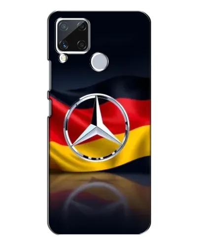 Чохол для Realme C15 з картинкою «Mercedes — прапор Німеччини» Чохол для Realme C15 з картинкою «Mercedes — прапор Німеччини»