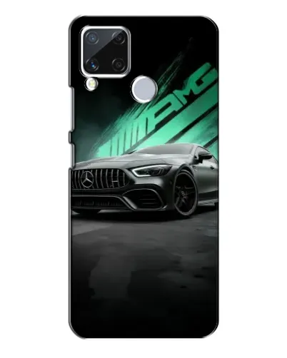 Чохол для Realme C15 з картинкою «Темний Mercedes AMG» Чохол для Realme C15 з картинкою «Темний Mercedes AMG»