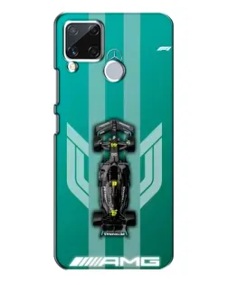 Чохол для Realme C15 з картинкою «Mercedes AMG Petronas»