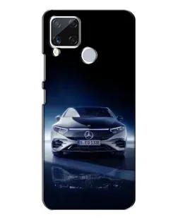 Чохол для Realme C15 з картинкою «Нічний Mercedes EQ»