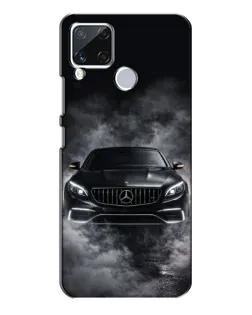 Чохол для Realme C15 з картинкою «Mercedes у диму»