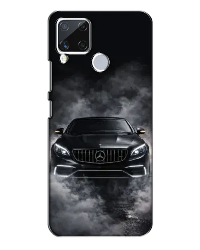 Чохол для Realme C15 з картинкою «Mercedes у диму» Чохол для Realme C15 з картинкою «Mercedes у диму»