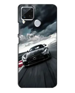 Чохол для Realme C15 з картинкою «Гоночний Mercedes AMG»