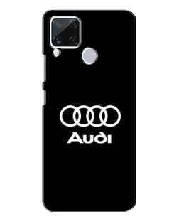 Чехол для Realme C15 с картинкой «Классическое лого Audi»