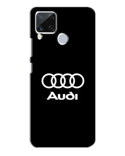 Чехол для Realme C15 с картинкой «Классическое лого Audi» Чехол для Realme C15 с картинкой «Классическое лого Audi»