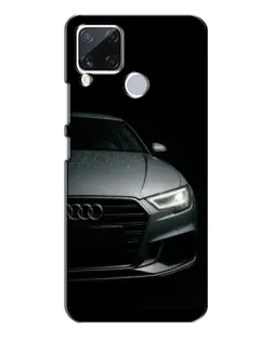 Чехол для Realme C15 с картинкой «Audi — детализация кузова»