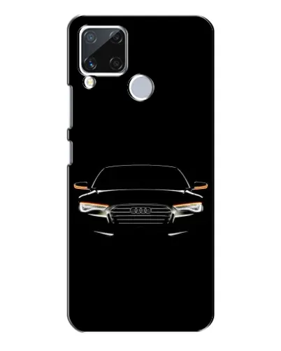 Чехол для Realme C15 с картинкой «Audi — ночной контур» Чехол для Realme C15 с картинкой «Audi — ночной контур»