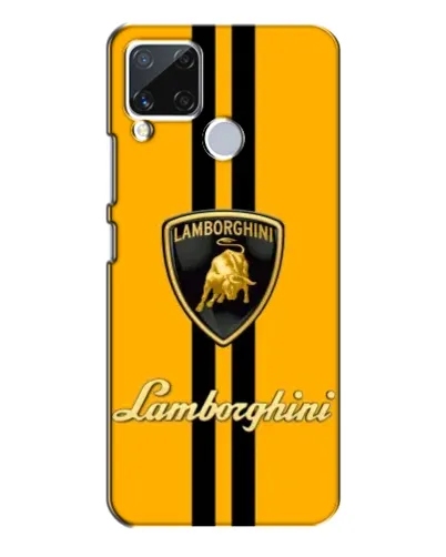 Чехол для Realme C15 с картинкой «Lamborghini Stripe желтый» Чехол для Realme C15 с картинкой «Lamborghini Stripe желтый»