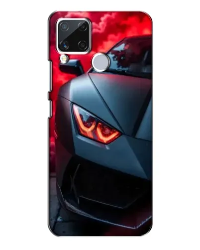 Чехол для Realme C15 с картинкой «Lamborghini красное сияние» Чехол для Realme C15 с картинкой «Lamborghini красное сияние»