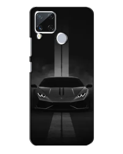 Чехол для Realme C15 с картинкой «Lamborghini симметрия дорог» Чехол для Realme C15 с картинкой «Lamborghini симметрия дорог»