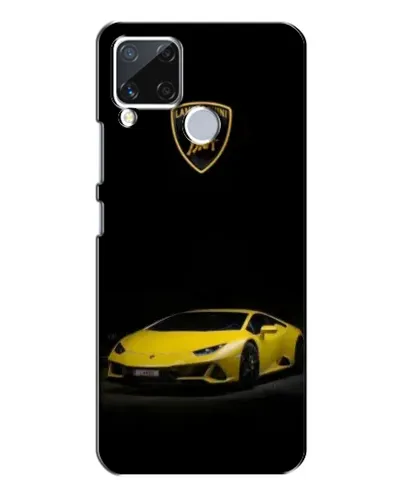 Чехол для Realme C15 с картинкой «Lamborghini желтый акцент» Чехол для Realme C15 с картинкой «Lamborghini желтый акцент»
