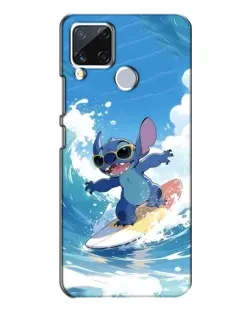Чохол для Realme C15 з картинкою «Стіч на хвилі» Чохол для Realme C15 з картинкою «Стіч на хвилі»