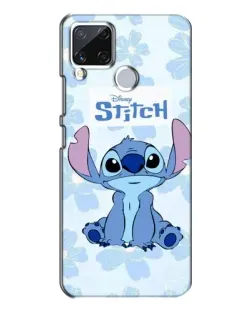 Чохол для Realme C15 з картинкою «Stitch серед квітів» Чохол для Realme C15 з картинкою «Stitch серед квітів»