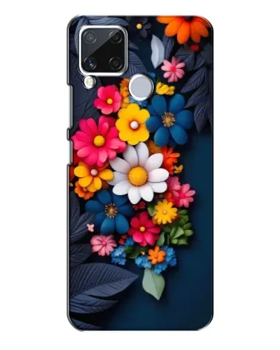 Чехол для Realme C15 с картинкой «Цветочная феерия» Чехол для Realme C15 с картинкой «Цветочная феерия»