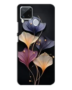 Чохол для Realme C15 з картинкою «Лілові квіти грації» Чохол для Realme C15 з картинкою «Лілові квіти грації»