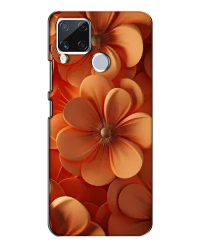 Чехол для Realme C15 с картинкой «Оранжевый макро цветок» Чехол для Realme C15 с картинкой «Оранжевый макро цветок»