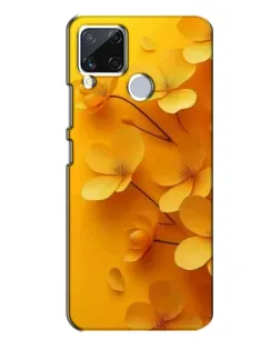 Чохол для Realme C15 з картинкою «Золоті пелюстки» Чохол для Realme C15 з картинкою «Золоті пелюстки»