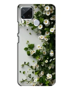 Чохол для Realme C15 з картинкою «Гілка дрібних білих квітів» Чохол для Realme C15 з картинкою «Гілка дрібних білих квітів»