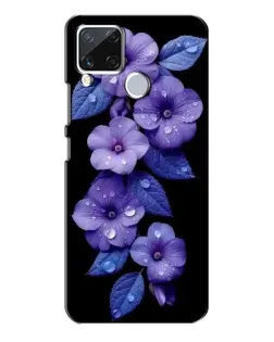 Чохол для Realme C15 з картинкою «Фіолетові квіти з росою» Чохол для Realme C15 з картинкою «Фіолетові квіти з росою»