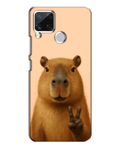Чехол для Realme C15 с картинкой «Капибара виктория» Чехол для Realme C15 с картинкой «Капибара виктория»