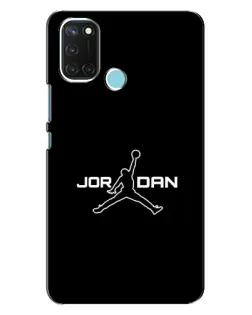 Чохол для Realme C17 з картинкою «Nike Pink Swirl»