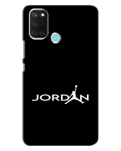 Чохол для Realme C17 з картинкою «Jordan White Logo» Чохол для Realme C17 з картинкою «Jordan White Logo»