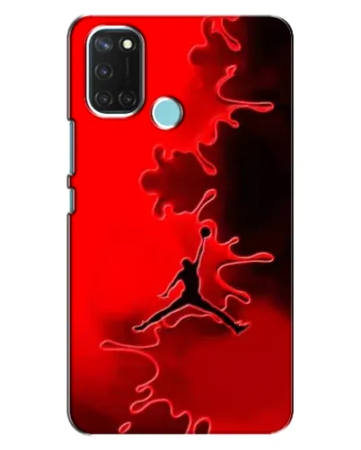 Чохол для Realme C17 з картинкою «Jordan Red Smoke» Чохол для Realme C17 з картинкою «Jordan Red Smoke»