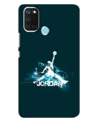 Чохол для Realme C17 з картинкою «Jordan Blue Fire» Чохол для Realme C17 з картинкою «Jordan Blue Fire»