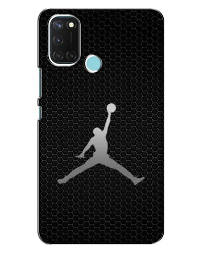 Чохол для Realme C17 з картинкою «Jordan Dark Carbon» Чохол для Realme C17 з картинкою «Jordan Dark Carbon»