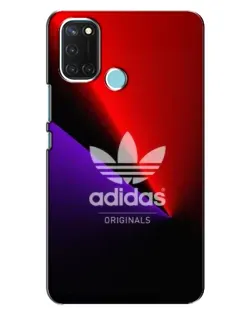 Чохол для Realme C17 з картинкою «Adidas Red Neon»